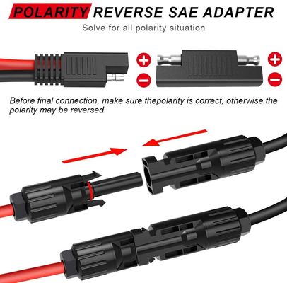 MC4 Solar Panel Connectors IP67 20A - 30A Rating Current For Solar Energy Systems