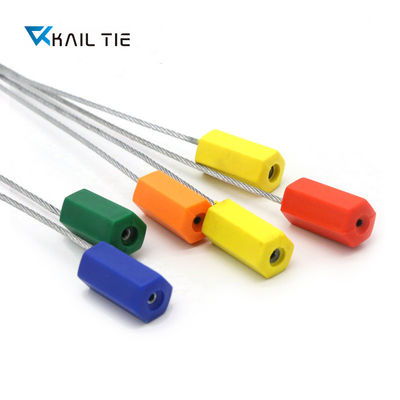 Double Lock Plastic Security Seal Adjustable Wire Tag Tamper Proof Cable Ties