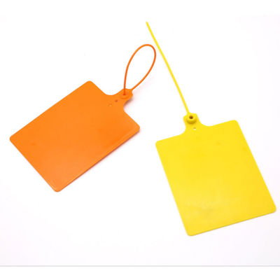 250mm Plastic Security Seal Tamper Proof Big Flag For Luggage Bag