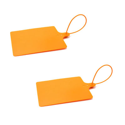 PP Numbered Barcode Plastic Security Seal 370MM Industrial For Container