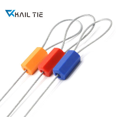 Double Lock Plastic Security Seal Adjustable Wire Tag Tamper Proof Cable Ties
