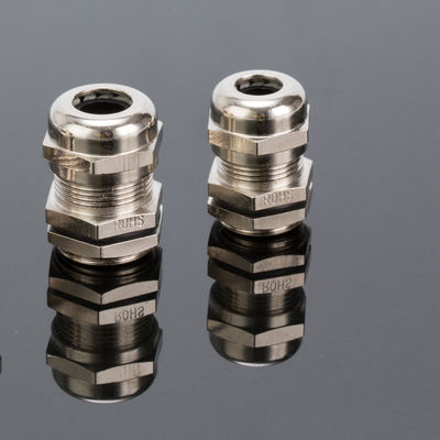 M25 25mm Electrical Cable Gland Brass With IP68 Protection Degree