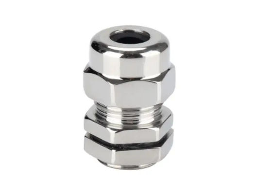 ROHS CE PG13.5 304 Stainless Steel Cable Gland With Strain Relief Cord Connector