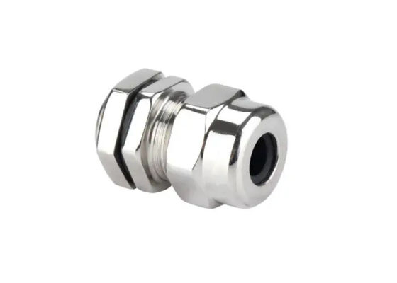 ROHS CE PG13.5 304 Stainless Steel Cable Gland With Strain Relief Cord Connector